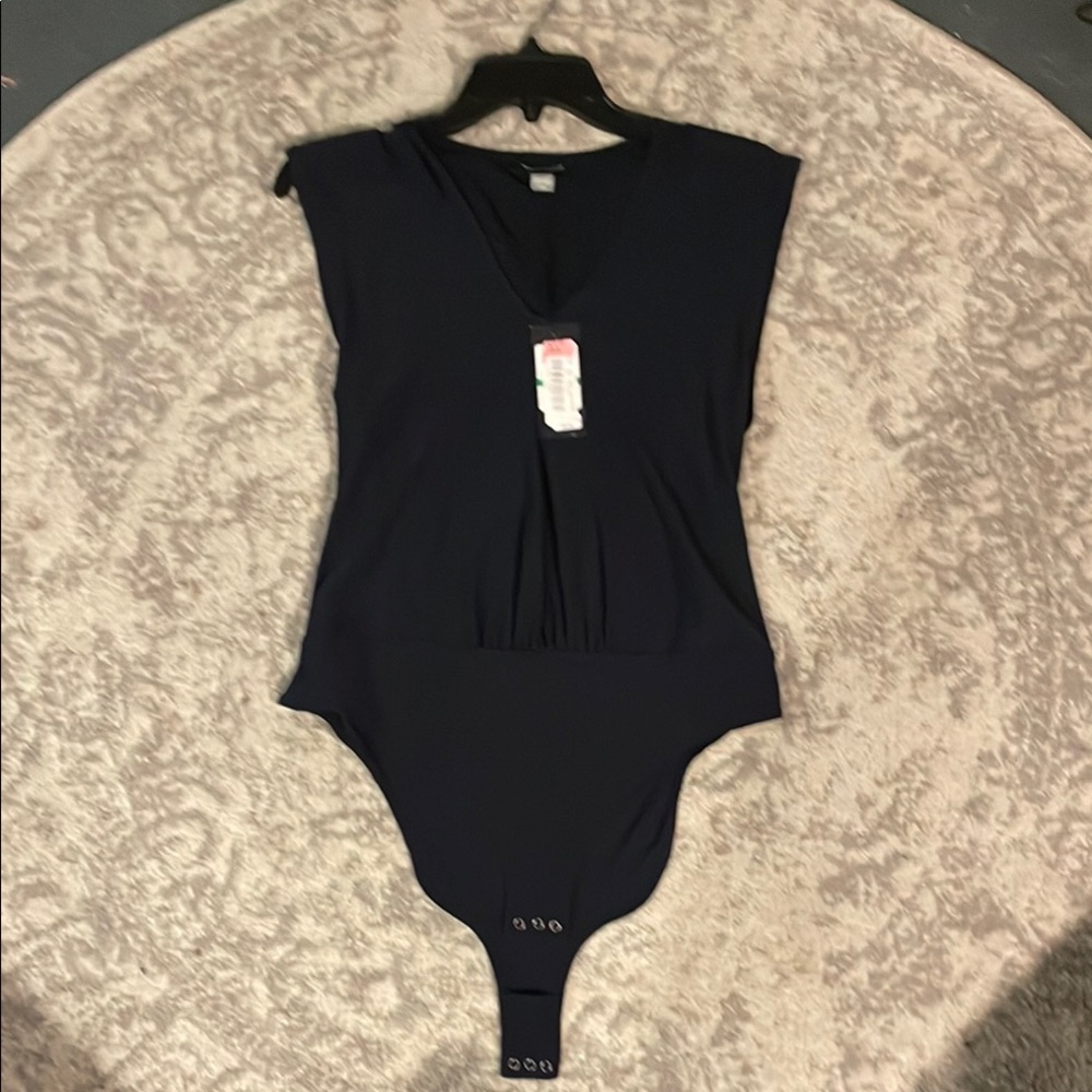 Tommy Hilfiger Blue Bodysuit Top